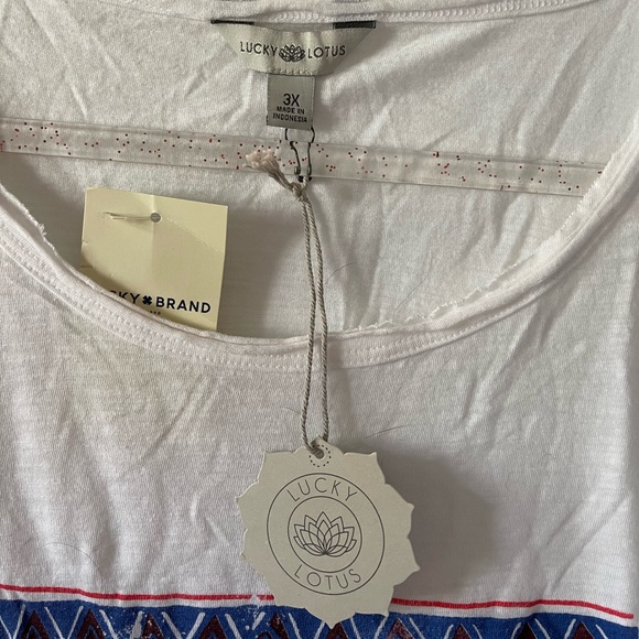 Make offer!Sending to ThredUp soon!LUCKY BRAND T-shirt,slub fabric, Buddha - Picture 2 of 6